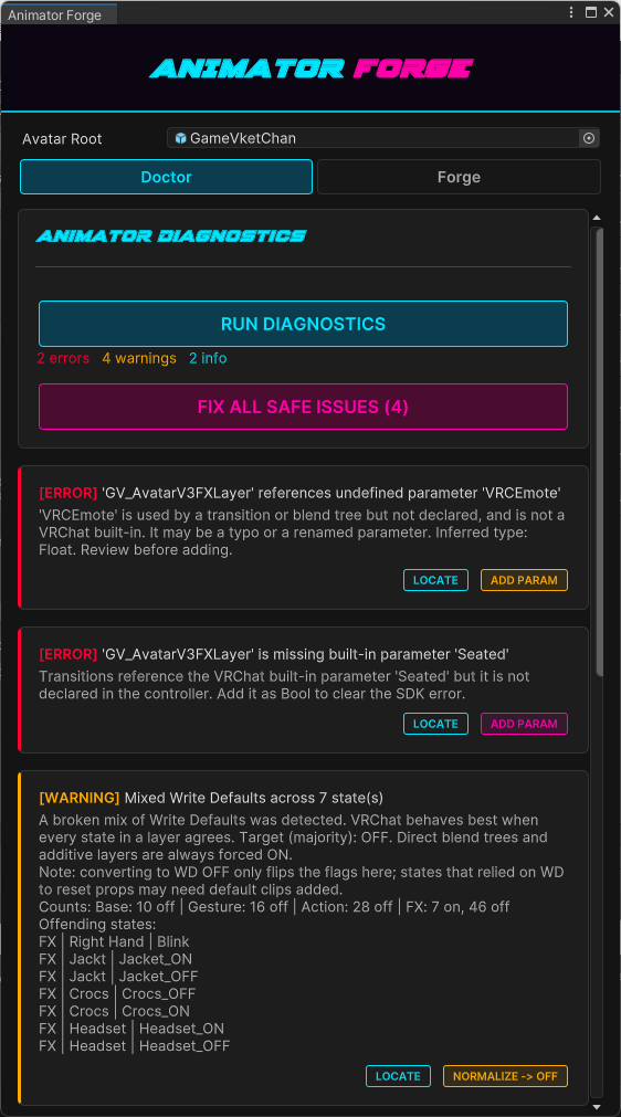 Animator Forge